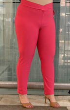 Pantalón strechts corte V - PANTALON CURVY Boutiquemirel 