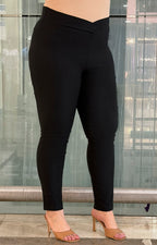 Pantalón strechts corte V - PANTALON CURVY Boutiquemirel 