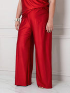 Pantalón satinado - PANTALON CURVY Boutiquemirel 
