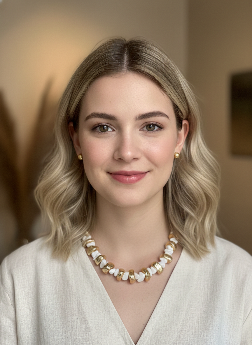 S*10-25*JOIA*KS-3139*DORA/BCO - SET COLLAR Boutiquemirel 