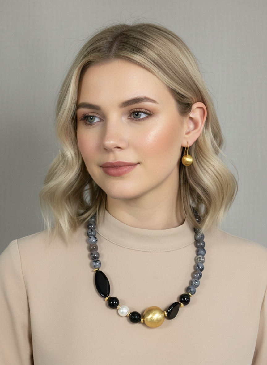 Set de collar negro - SET COLLAR Boutiquemirel 