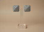 Aretes platas cuadrados - ARETE Boutiquemirel 