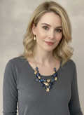 Set azul de perdería - SET COLLAR Boutiquemirel 