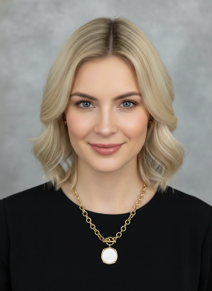 Set dorado con dije blanco - SET COLLAR Boutiquemirel 