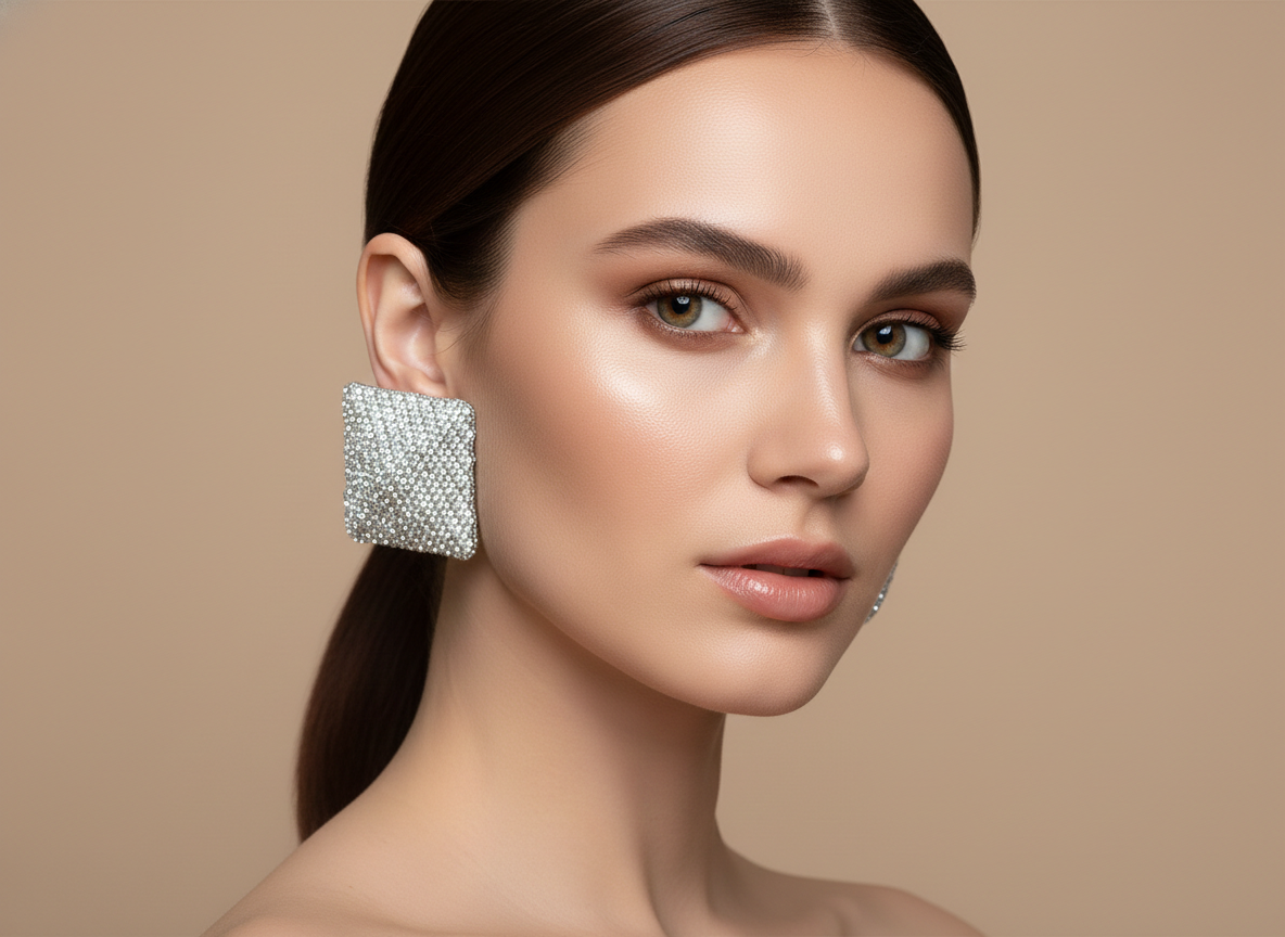 Aretes platas cuadrados - ARETE Boutiquemirel 