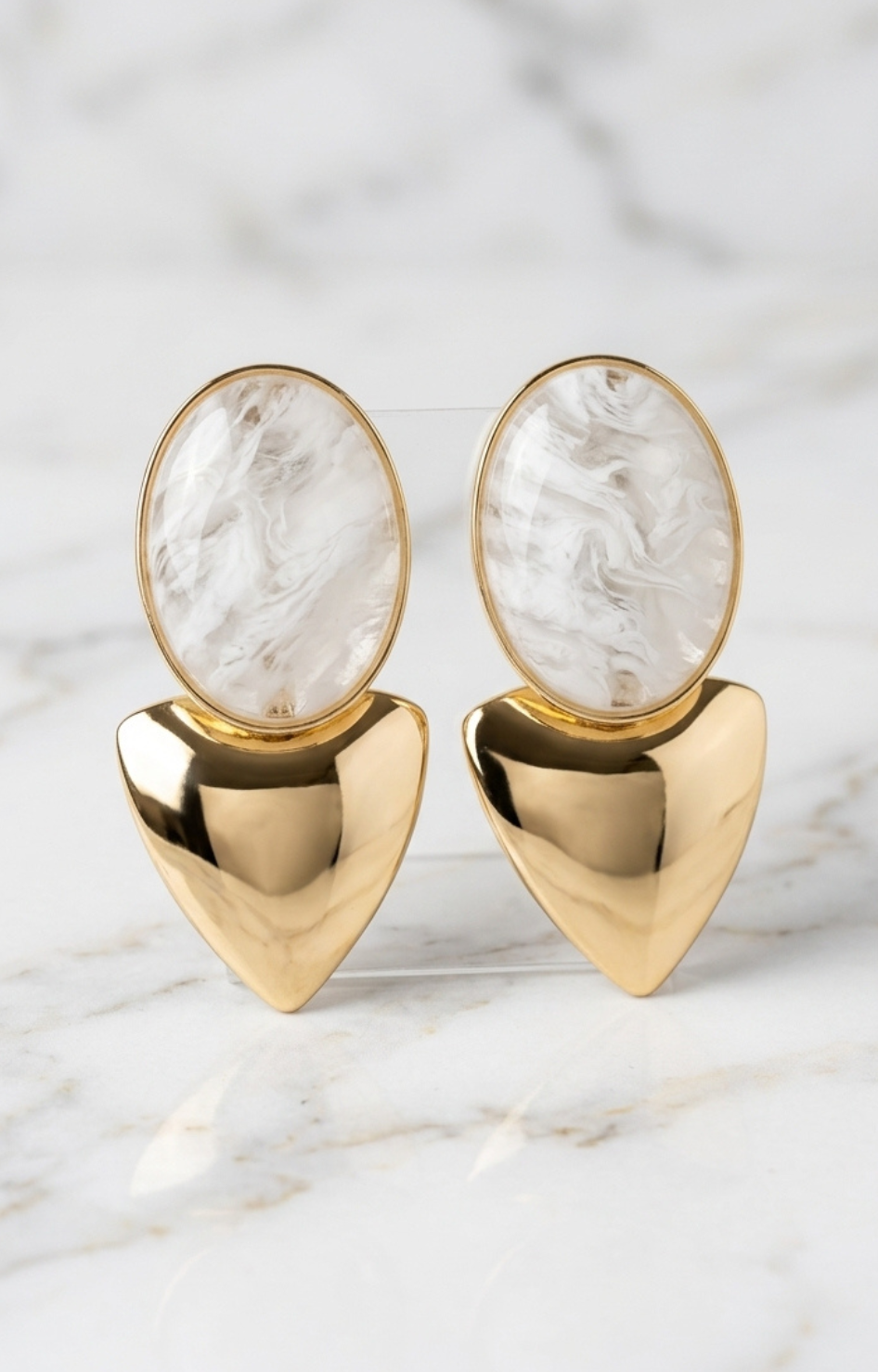 Aretes dorados - ARETES Boutiquemirel 