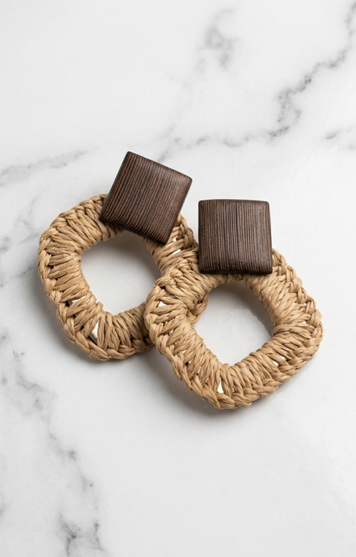 Aretes cafés - ARETES Boutiquemirel 