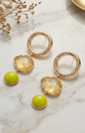 Aretes amarillos - ARETES Boutiquemirel 