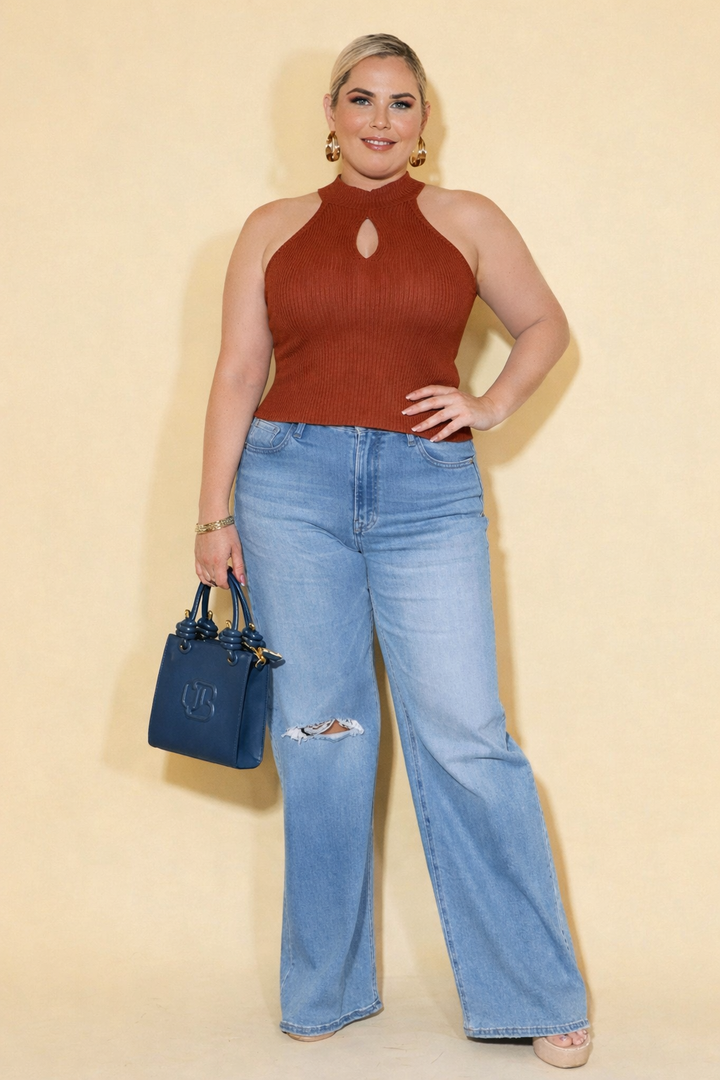 Pantalón denim roto - PANTALON XL Boutiquemirel 