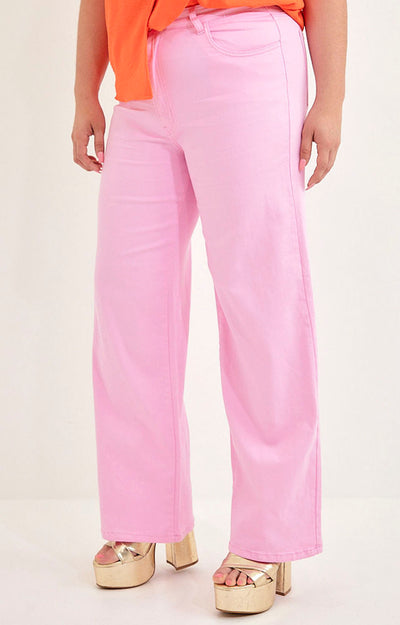 Pantalón rosa pastel denim - Boutiquemirel