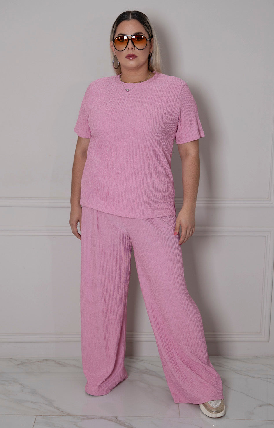 Conjunto liso de pantalòn - CONJUNTO CURVY Boutiquemirel 