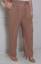 IA Pantalon recto con elàstico - PANTALON CURVY Boutiquemirel 
