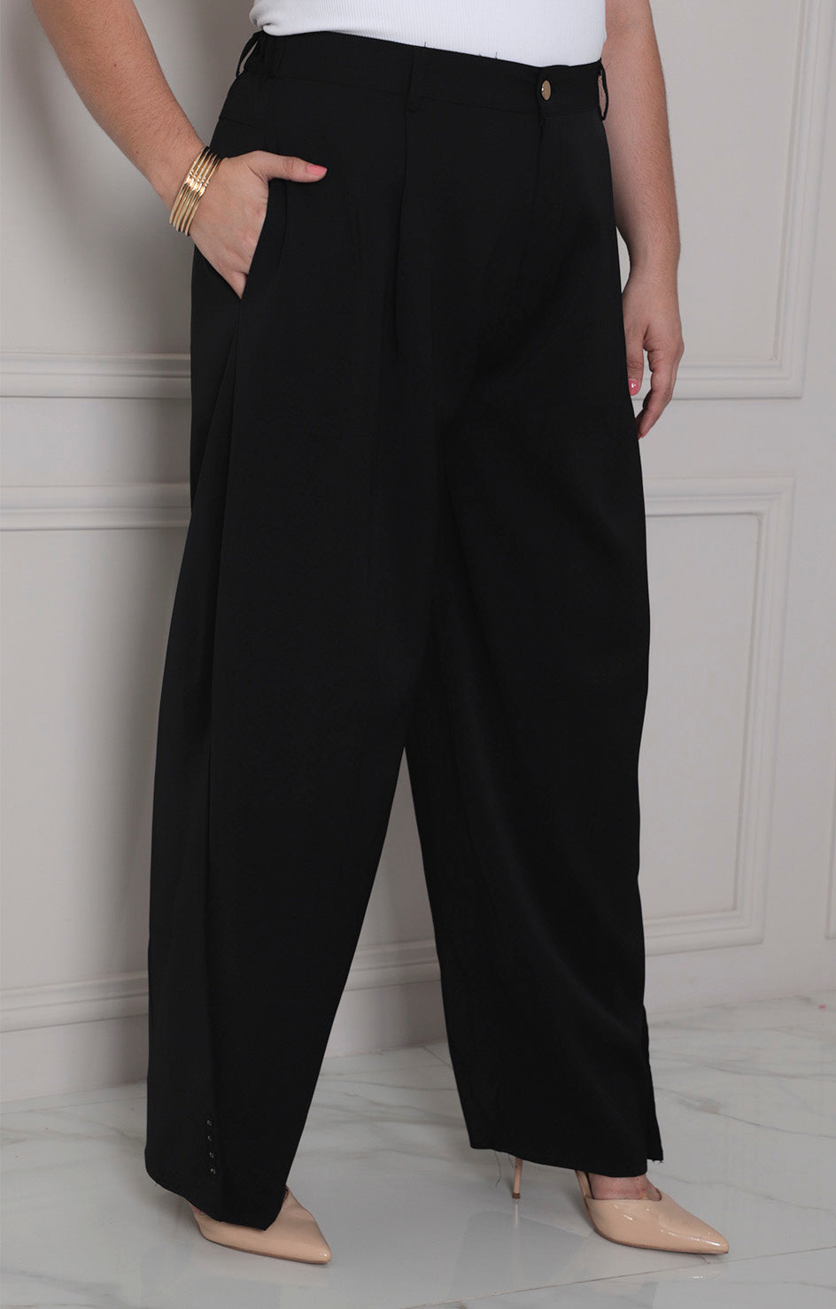 Pantalòn  amplio - PANTALON CURVY Boutiquemirel 