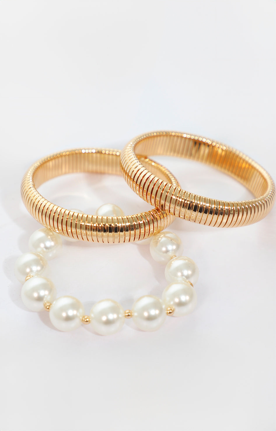 Pulseras doradas y perlas - PULSERA Boutiquemirel 