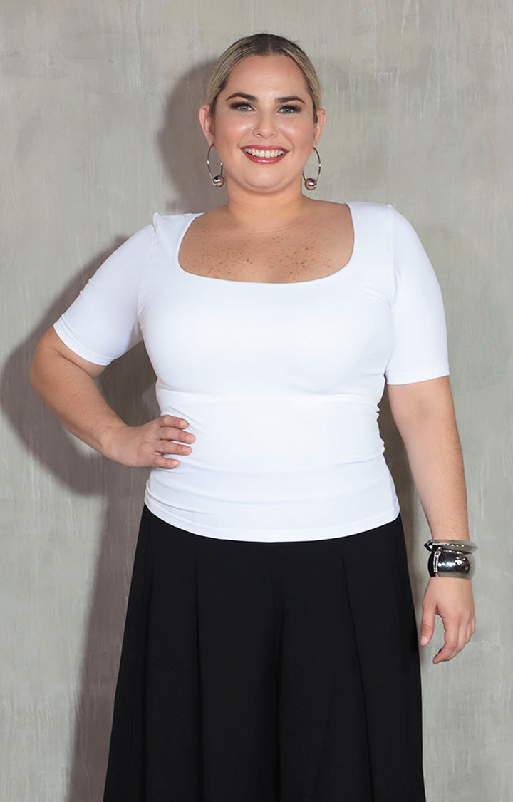 Blusa blanca - BLUSA XL Boutiquemirel 