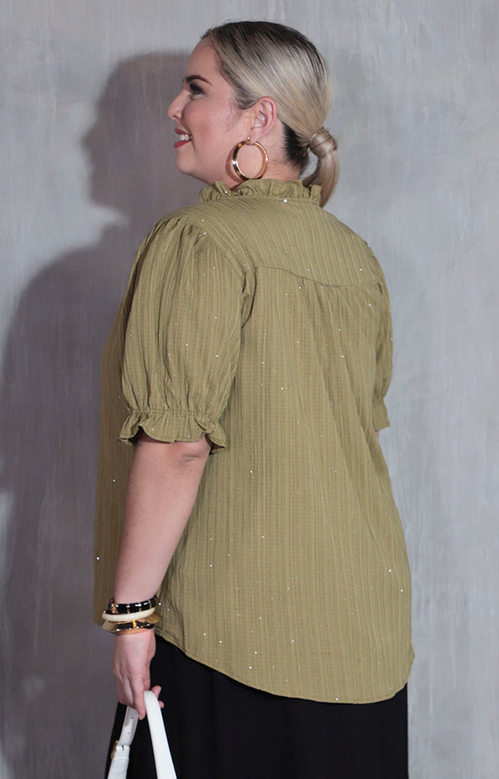 Blusa verde olivo - BLUSA XL Boutiquemirel 