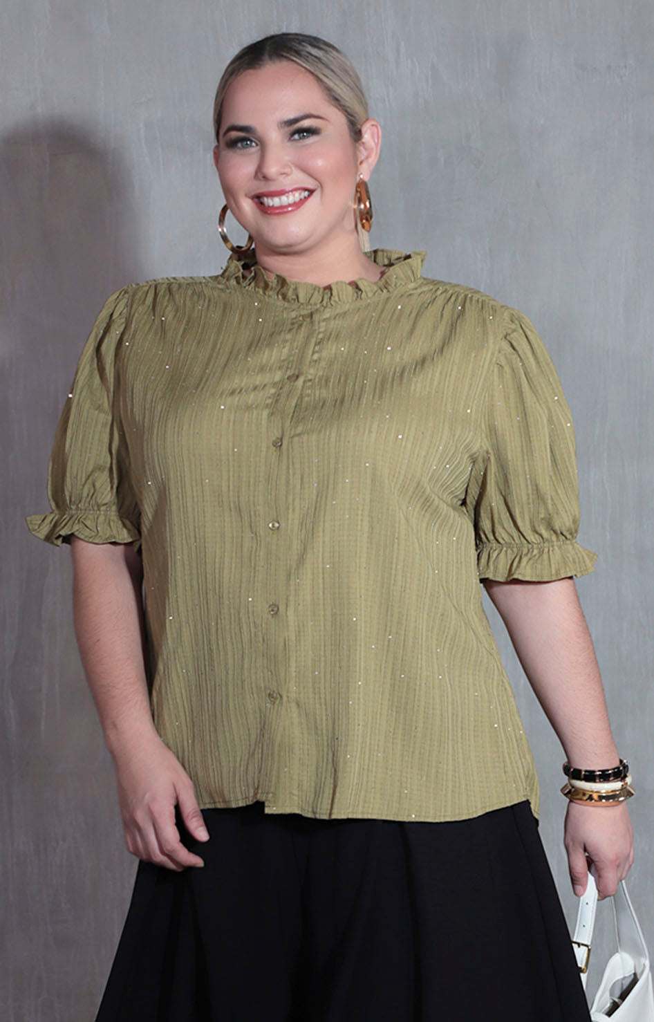 Blusa verde olivo - BLUSA XL Boutiquemirel 