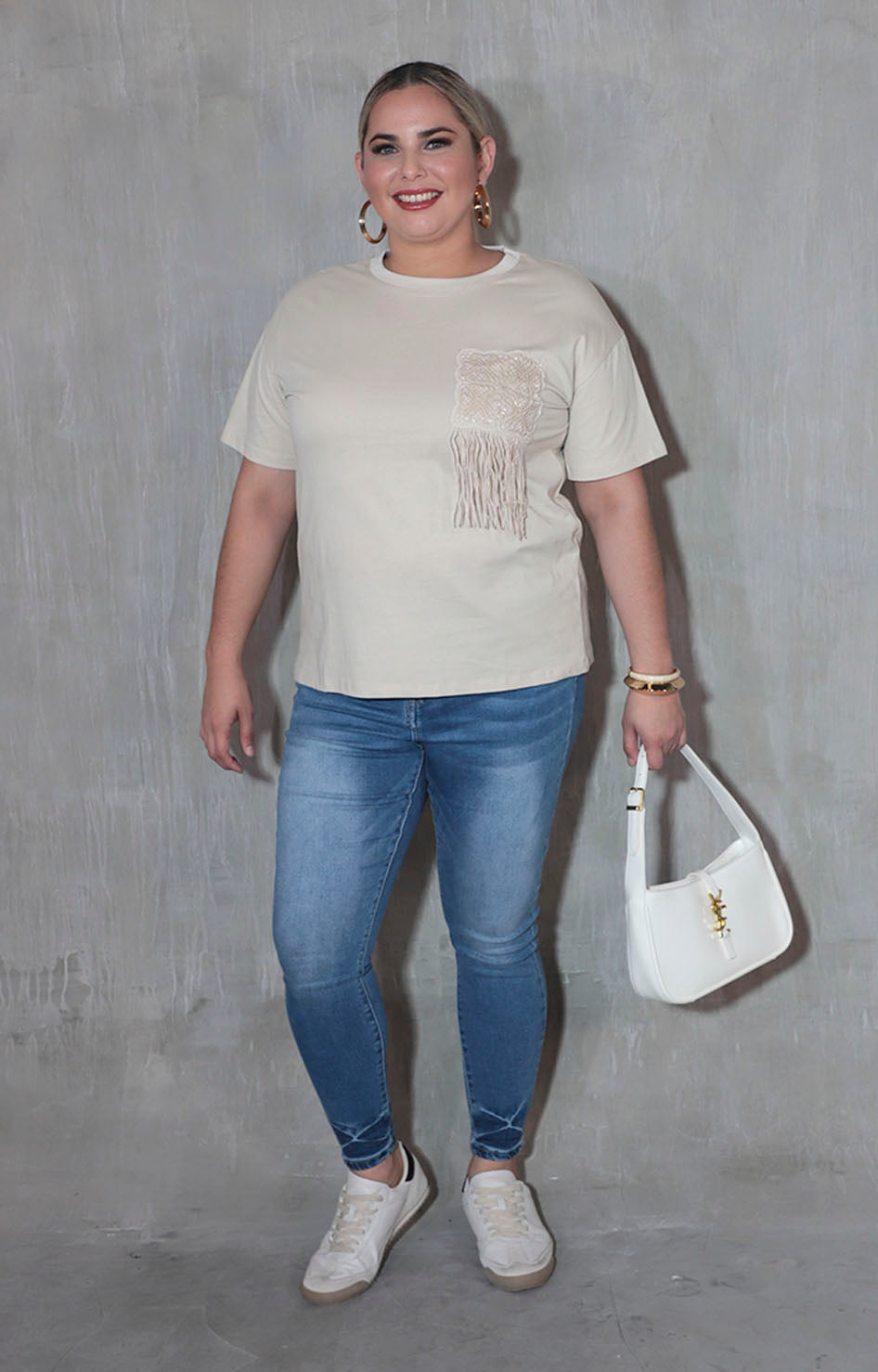 Blusa beige - BLUSA XL Boutiquemirel 