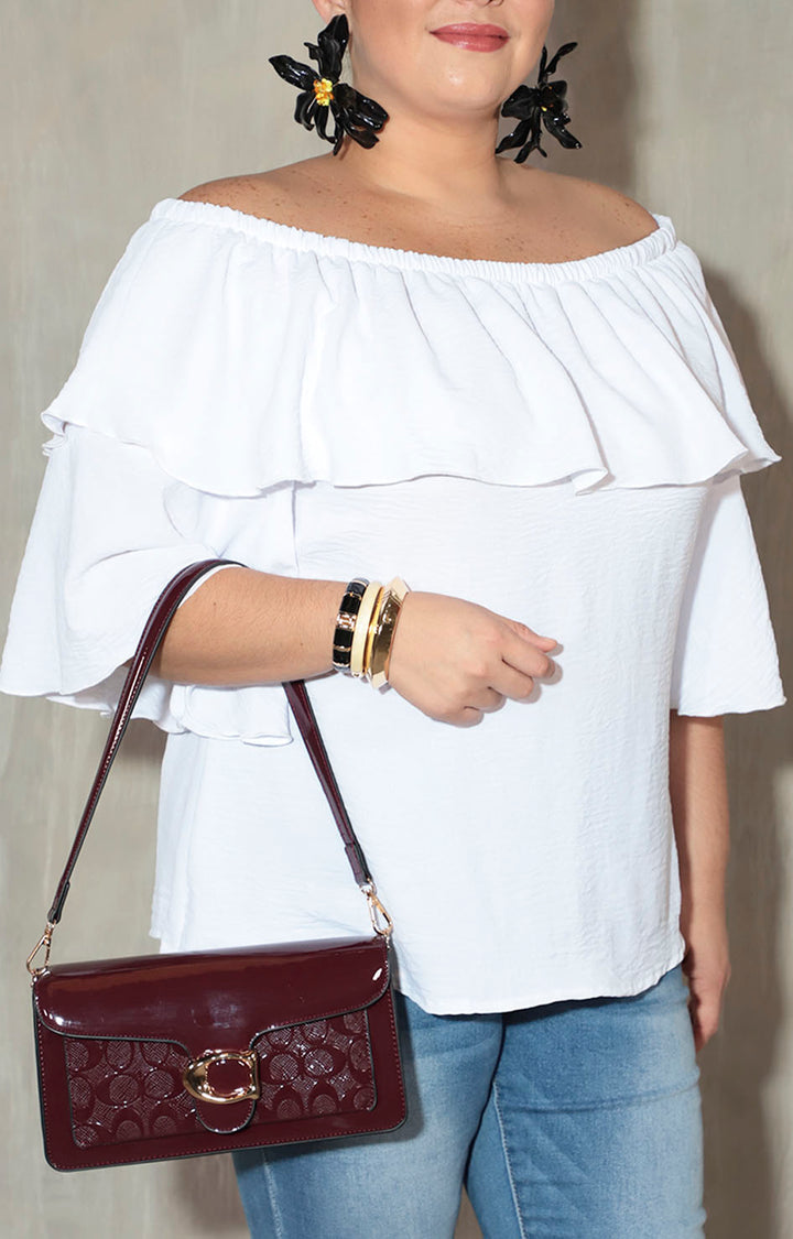 Blusa blanca - BLUSA XL Boutiquemirel 