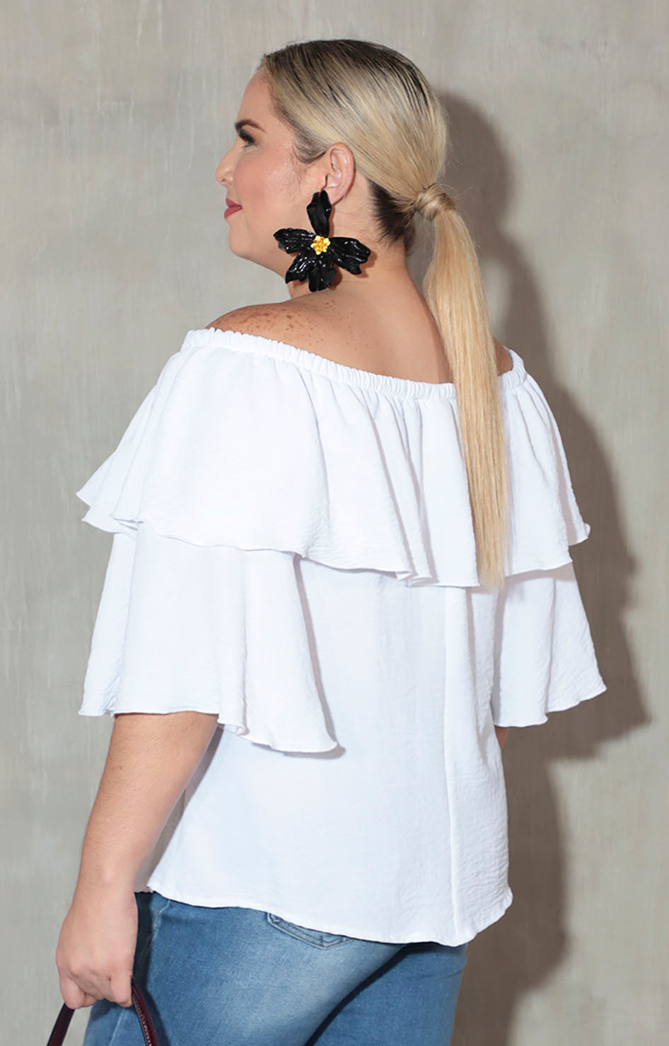 Blusa blanca - BLUSA XL Boutiquemirel 