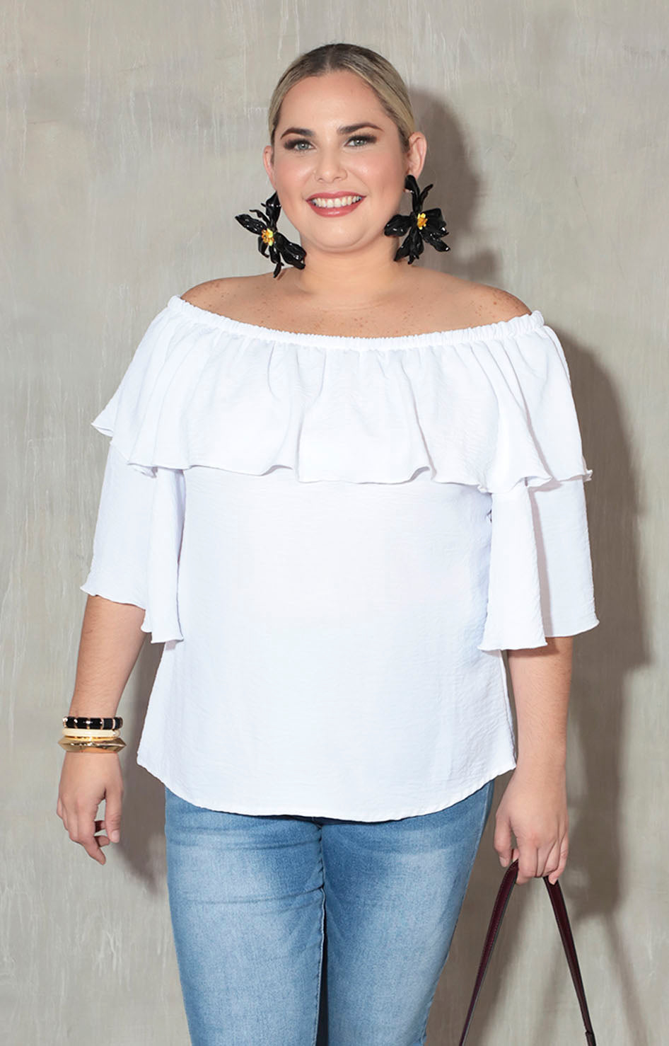Blusa blanca - BLUSA XL Boutiquemirel 