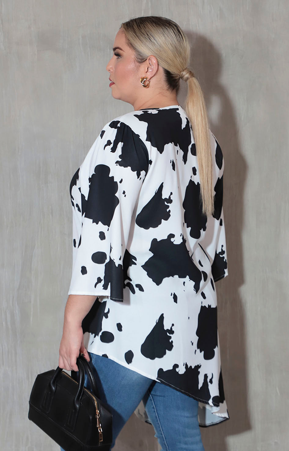 Blusa cow print - BLUSA XL Boutiquemirel 