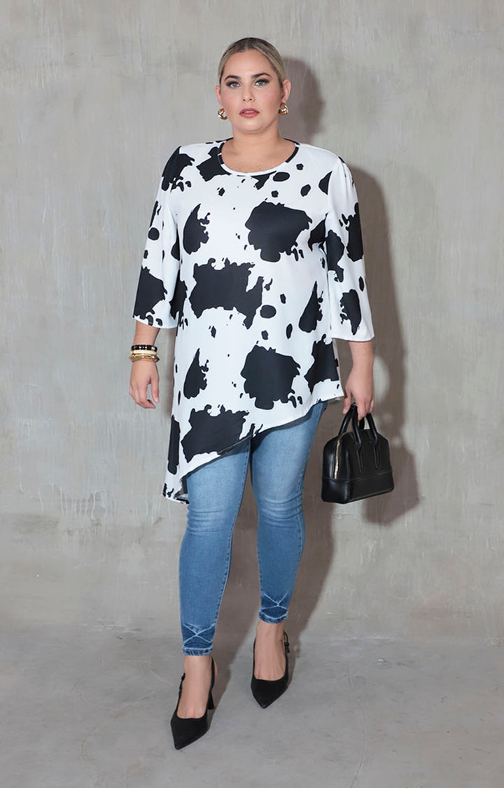 Blusa cow print - BLUSA XL Boutiquemirel 