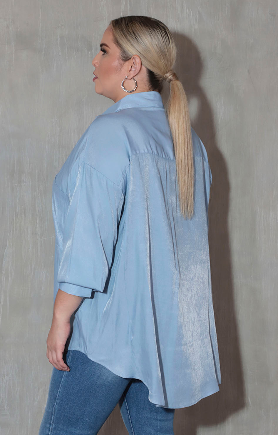 Camisera azul cielo - BLUSA Boutiquemirel 