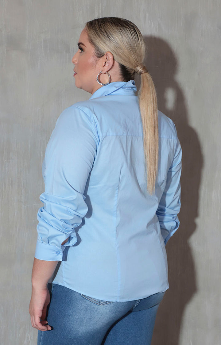 Camisera azul cielo - BLUSA XL Boutiquemirel 