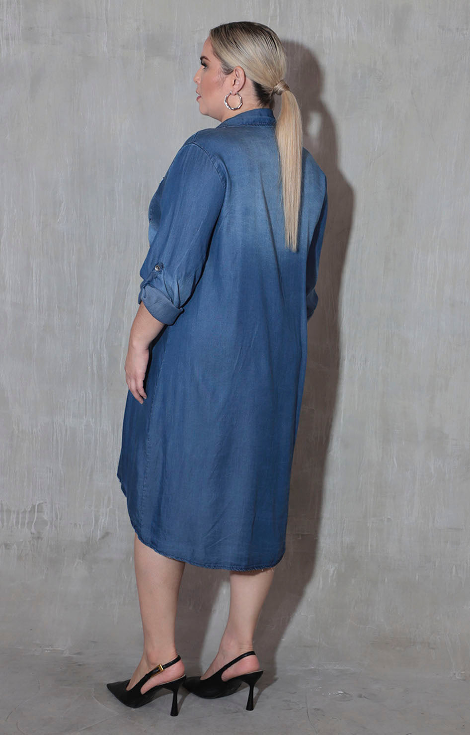 Vestido camisero denim - VESTIDO XL Boutiquemirel 