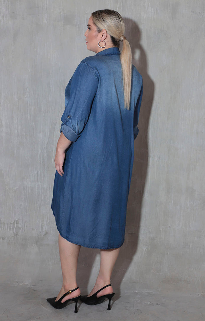 Vestido camisero denim - VESTIDO XL Boutiquemirel 