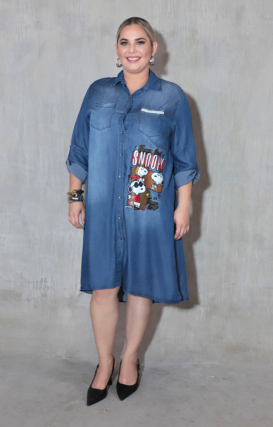 Vestido camisero denim - VESTIDO XL Boutiquemirel 