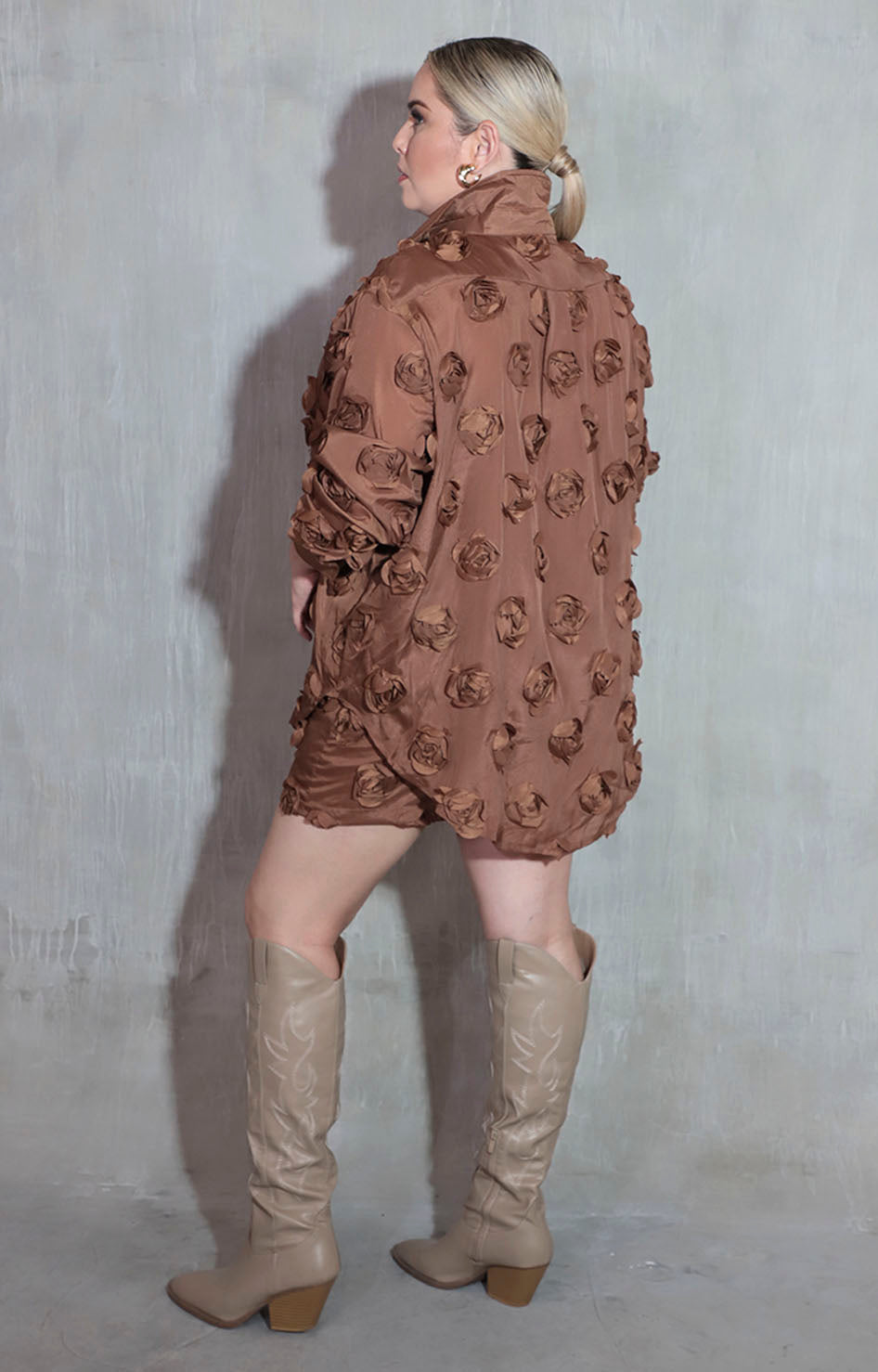 Conjunto café - CONJUNTO XL Boutiquemirel 