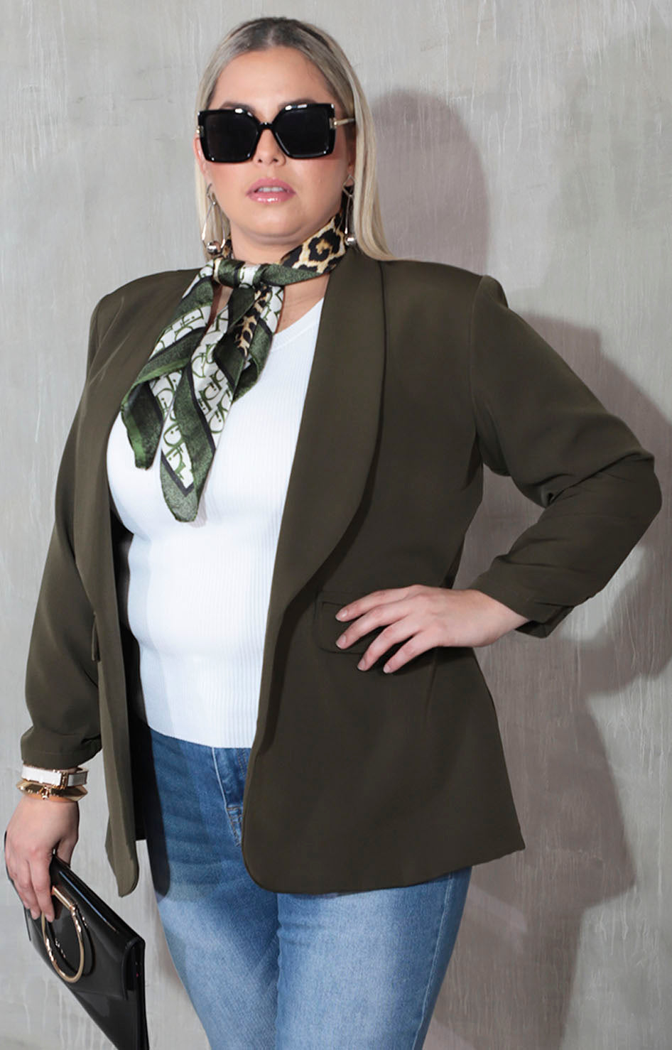 Saco verde olivo - SACO XL Boutiquemirel 