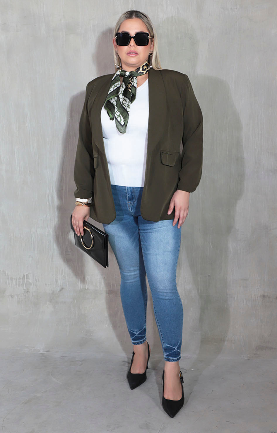 Saco verde olivo - SACO XL Boutiquemirel 