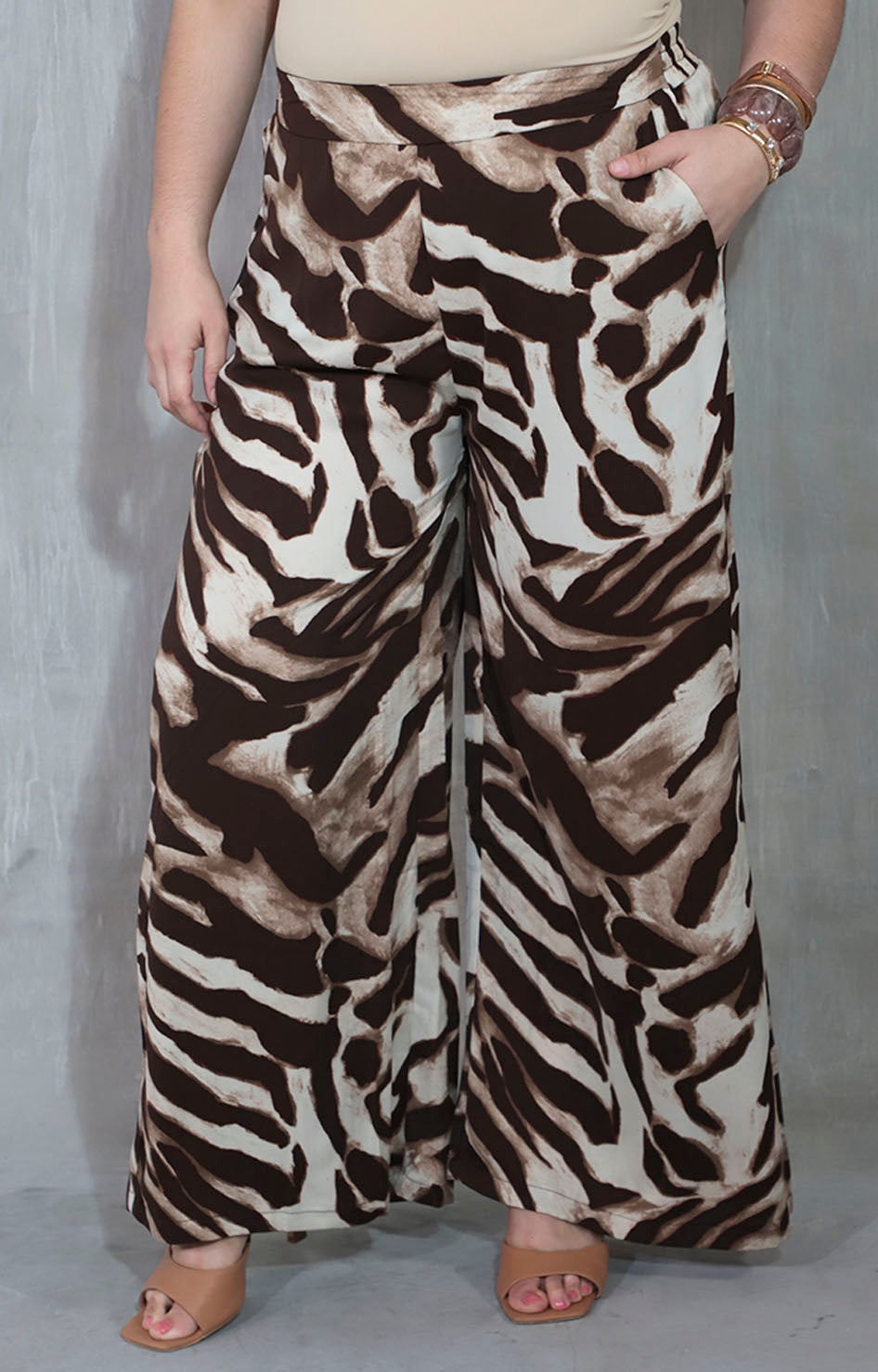 Pantalón café - PANTALON XL Boutiquemirel 