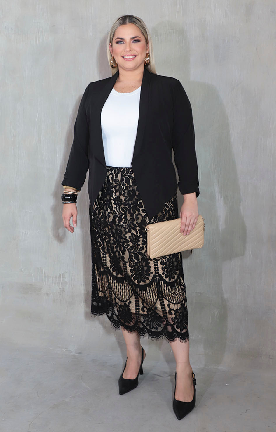 Blazer negro - SACO XL Boutiquemirel 