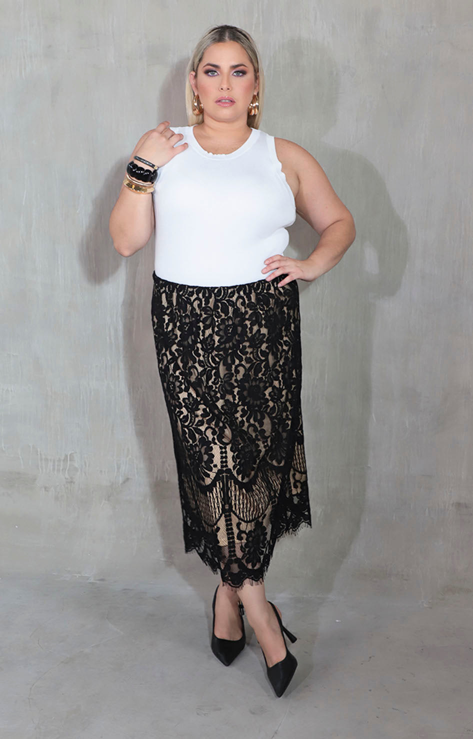 Falda negra - FALDA XL Boutiquemirel 