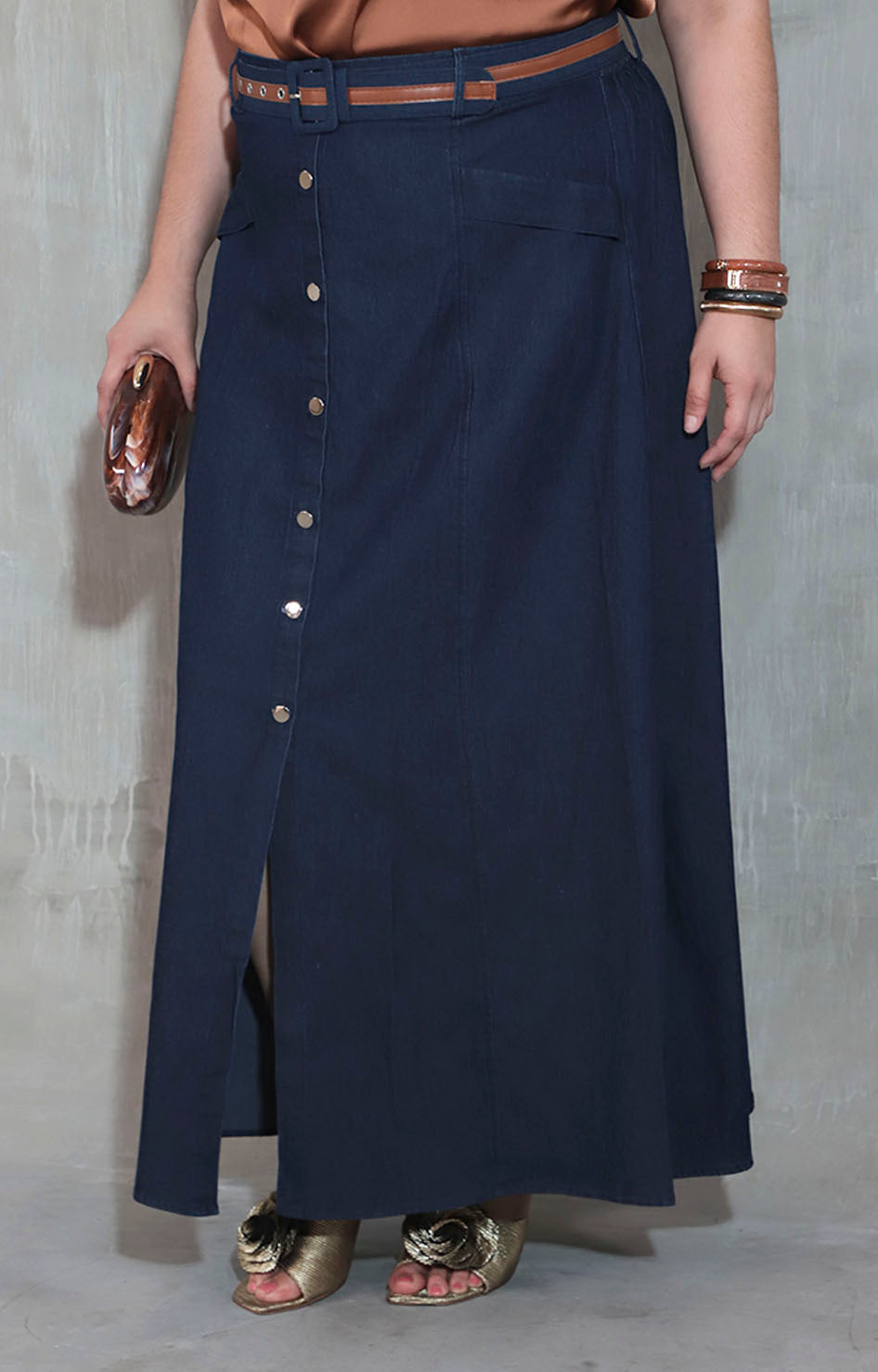 Falda de mezclilla - FALDA XL Boutiquemirel 