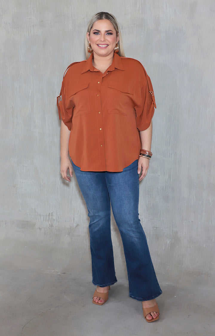 Camisera chedrón - BLUSA XL Boutiquemirel 