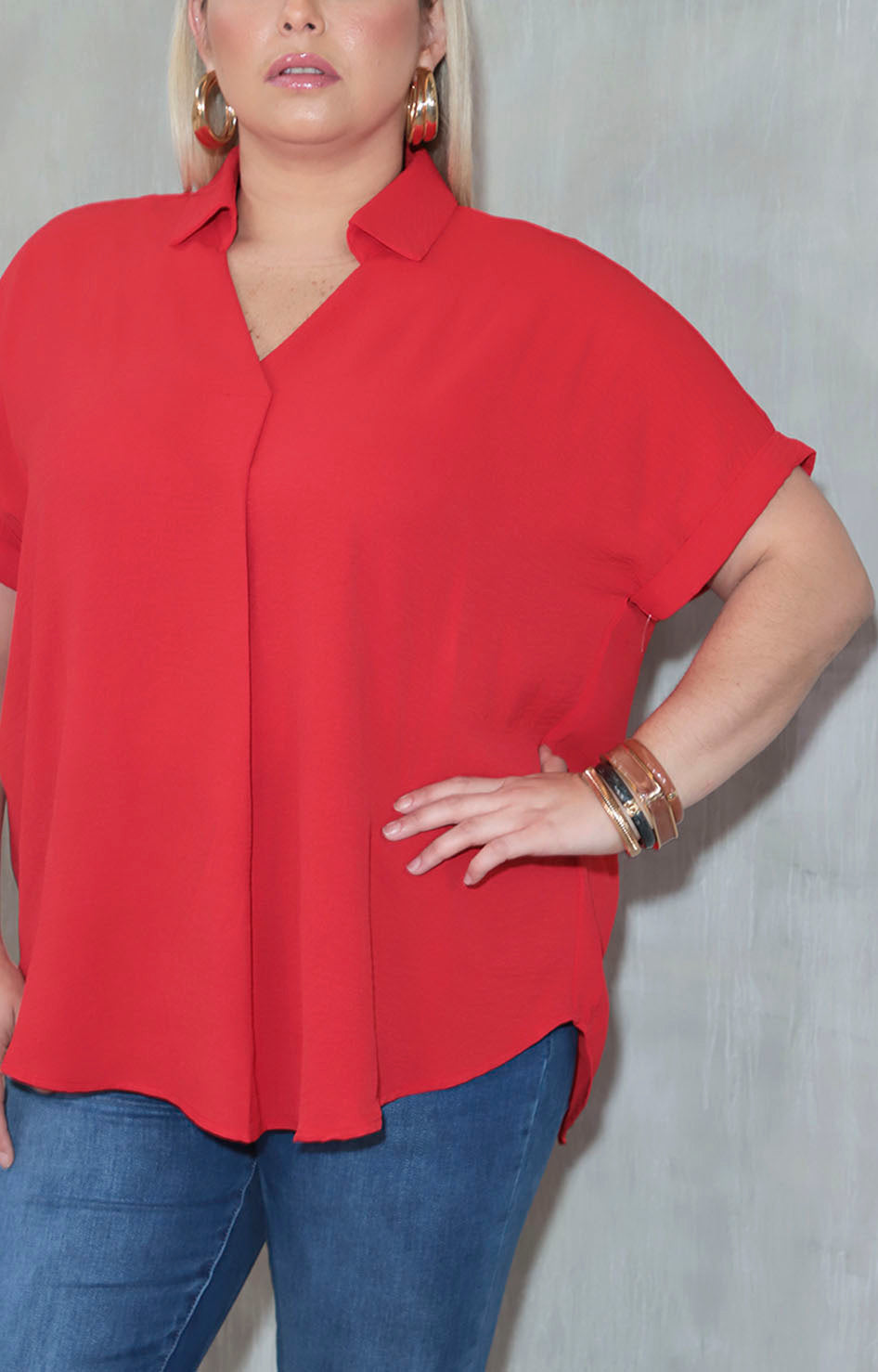 Camisera roja - BLUSA XL Boutiquemirel 