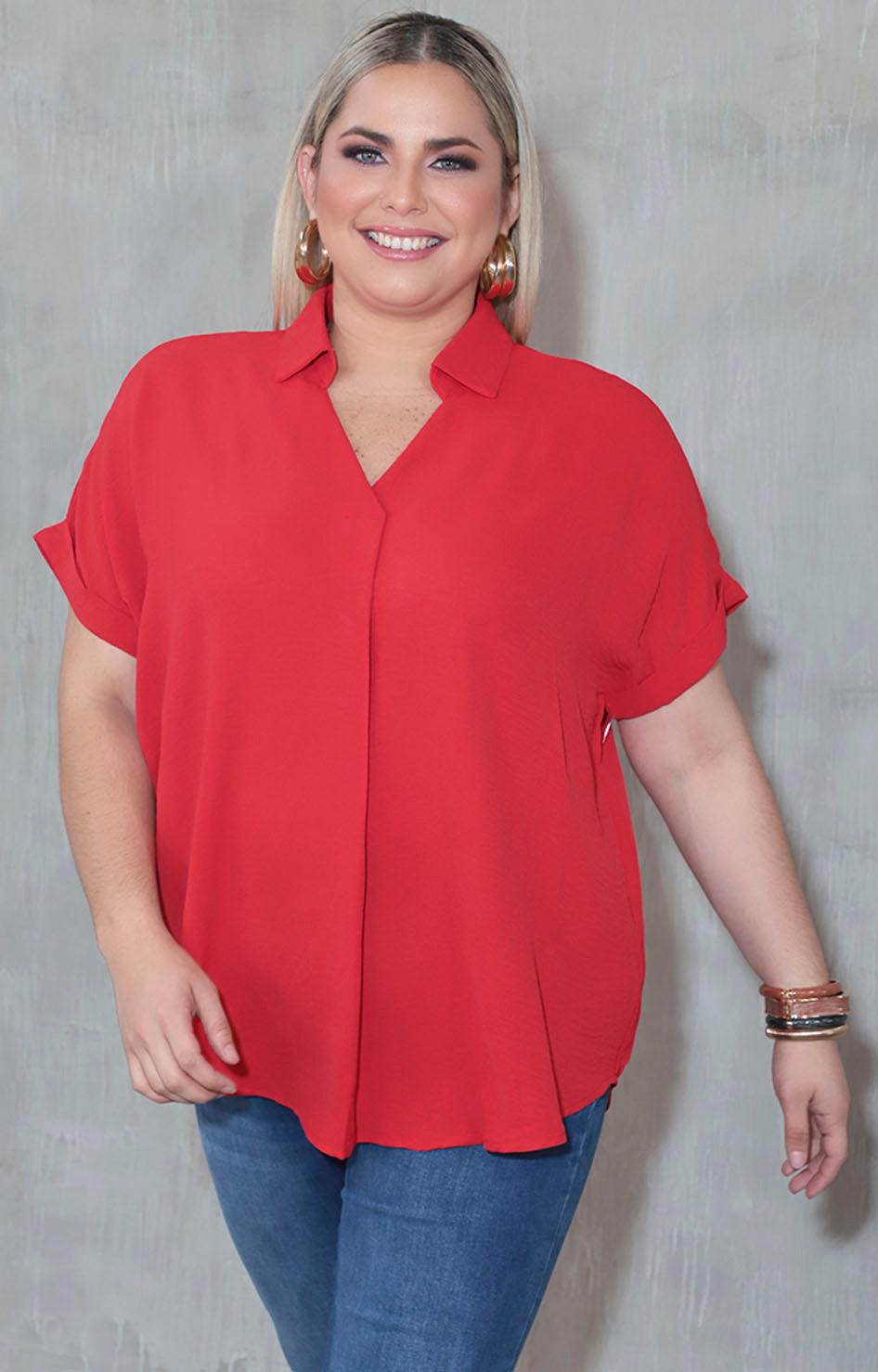 Camisera roja - BLUSA XL Boutiquemirel 