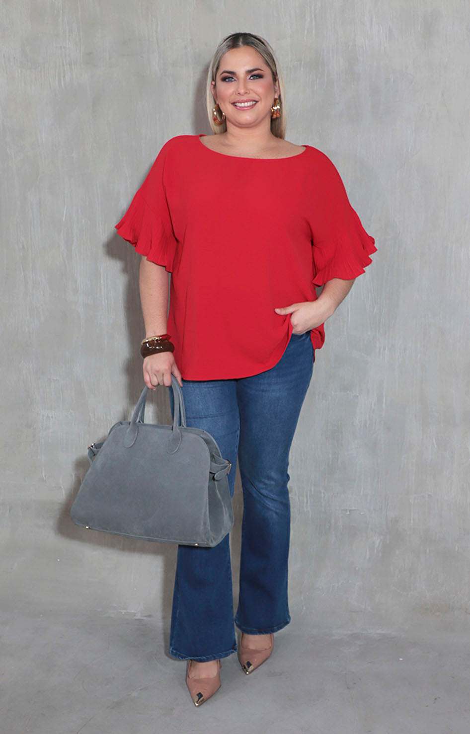 Blusa roja - BLUSA XL Boutiquemirel 