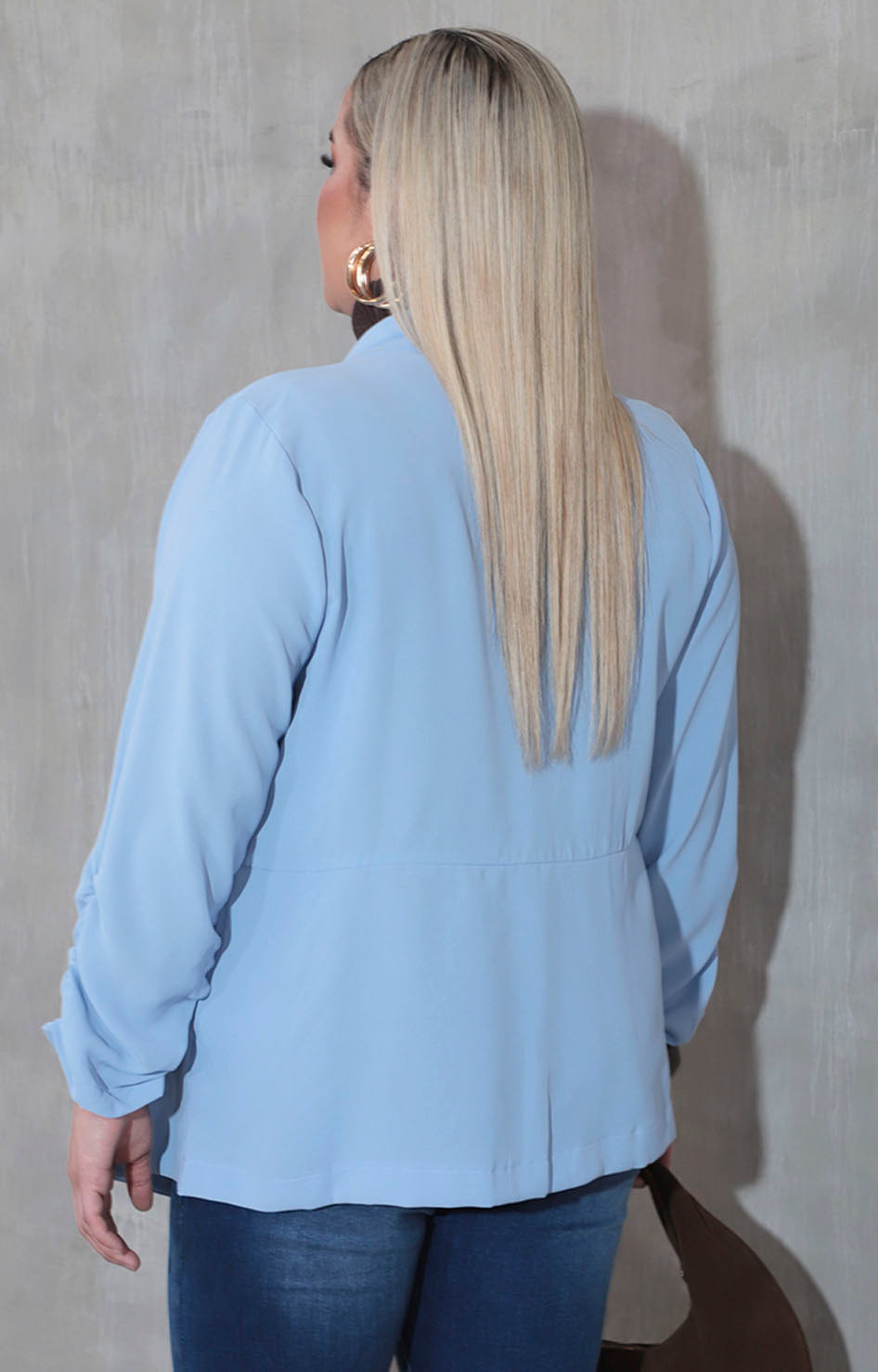 Blazer azul cielo - SACO XL Boutiquemirel 