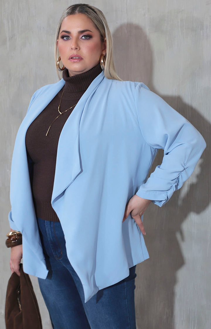 Blazer azul cielo - SACO XL Boutiquemirel 