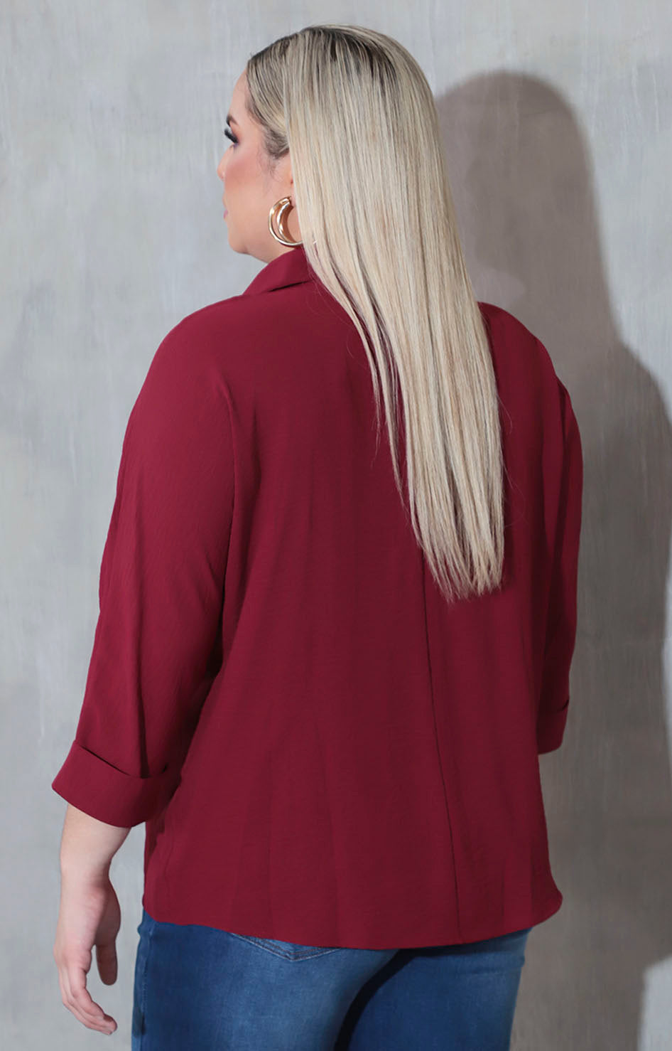 Blusa vino - BLUSA XL Boutiquemirel 