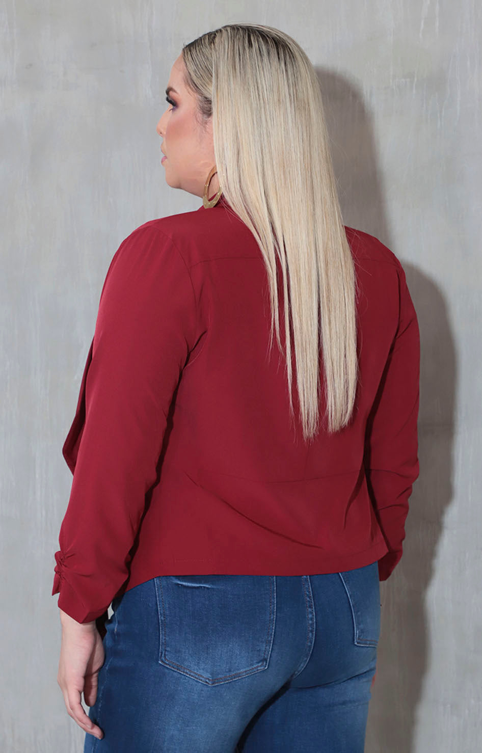 Blazer vino - SACO XL Boutiquemirel 