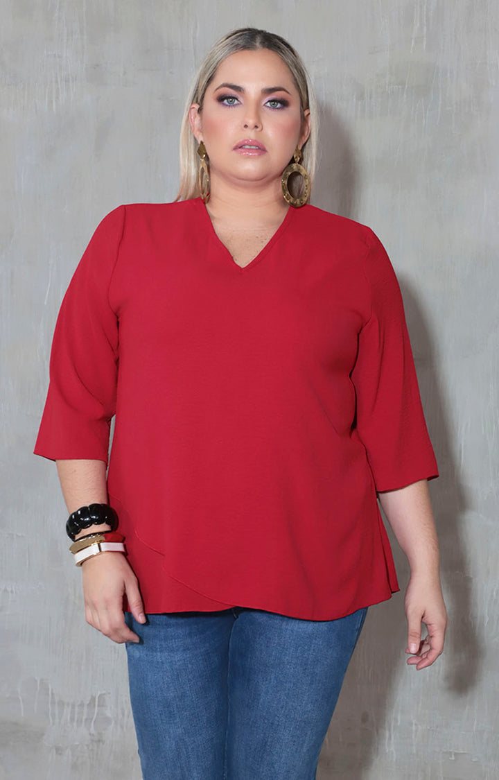 Blusa roja - BLUSA XL Boutiquemirel 