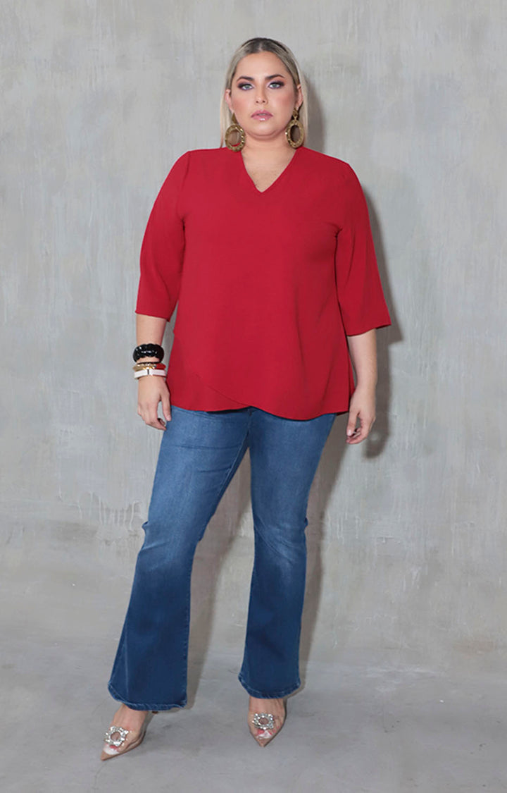 Blusa roja - BLUSA XL Boutiquemirel 