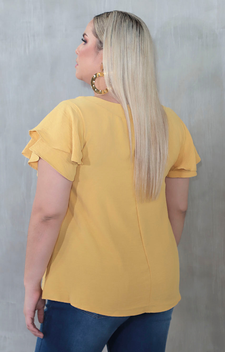 Blusa amarilla - BLUSA XL Boutiquemirel 